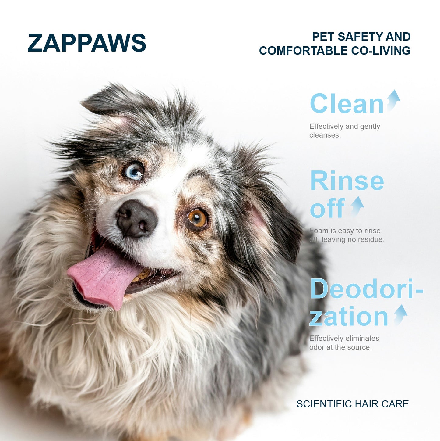 ZAPPAWS Oatmeal Pet Shampoo - 490ml